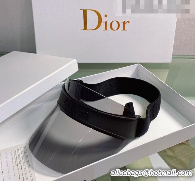 Famous Brand Dior DiorClub V1U Visor Hat DH2453 Grey/Black 2022