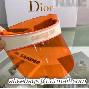 Best Product Dior DiorClub V1U Visor Hat DH2453 orange/Pink 2022