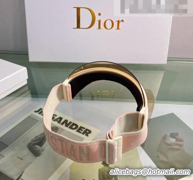 Well Crafted Dior DiorClub V1U Visor Hat DH2453 Light Pink 2022