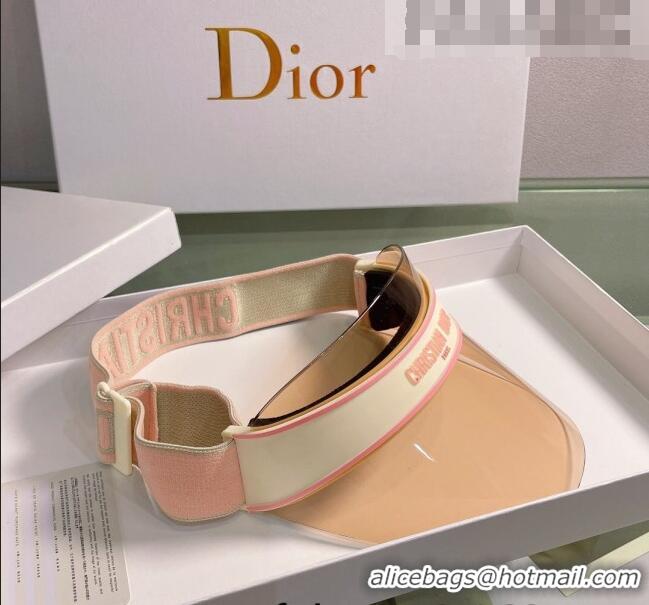 Well Crafted Dior DiorClub V1U Visor Hat DH2453 Light Pink 2022