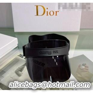 Pretty Style Dior DiorClub V1U Visor Hat DH2453 Black 2022