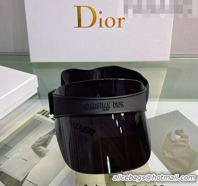 Pretty Style Dior DiorClub V1U Visor Hat DH2453 Black 2022