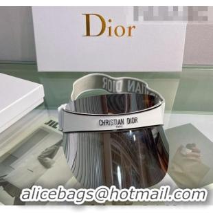 Affordable Price Dior DiorClub V1U Visor Hat DH2453 Grey/White 2022