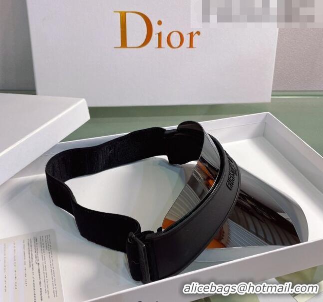 Reasonable Price Dior DiorClub V1U Visor Hat DH2454 Grey/Black 2022