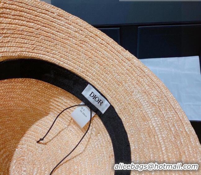 Luxury Cheap Dior Straw Hat DSH81703 Beige 2022