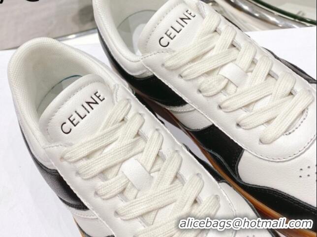 Best Grade Celine Trainer Calfskin Low Sneakers Black 072010