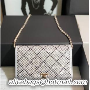 Good Quality Chanel WALLET ON CHAIN AP2853 white