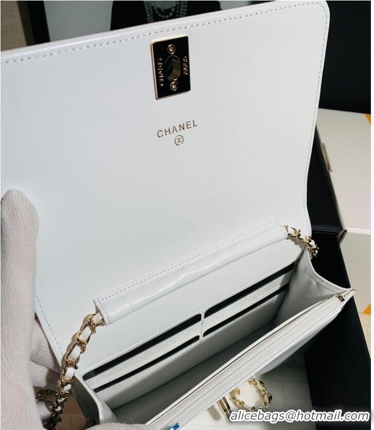 Good Quality Chanel WALLET ON CHAIN AP2853 white