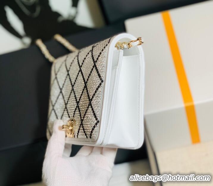 Good Quality Chanel WALLET ON CHAIN AP2853 white