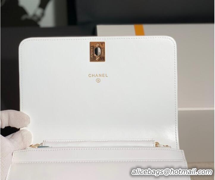 Good Quality Chanel WALLET ON CHAIN AP2853 white