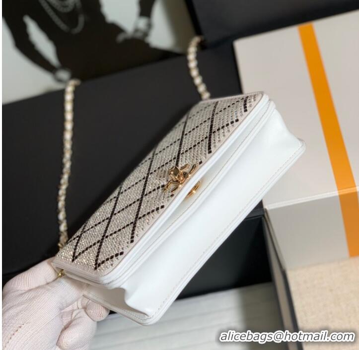 Good Quality Chanel WALLET ON CHAIN AP2853 white