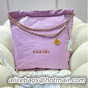 Pretty Style CHANEL 22 HANDBAG AS3262 Purple