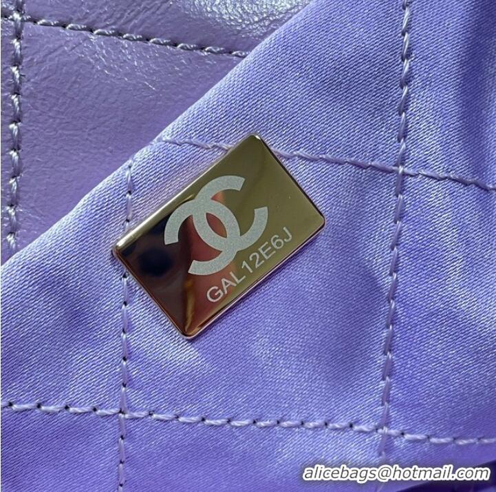 Pretty Style CHANEL 22 HANDBAG AS3262 Purple