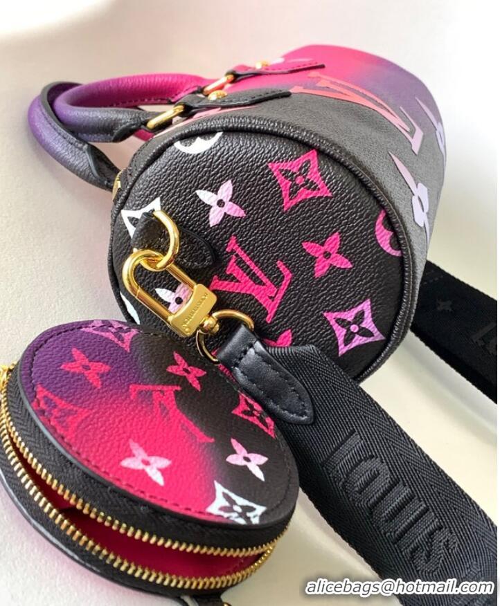 Super Quality Louis Vuitton PAPILLON BB M59860 Midnight Fuchsia