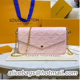 Top Quality Louis Vuitton FELICIE POCHETTE M64064 pink