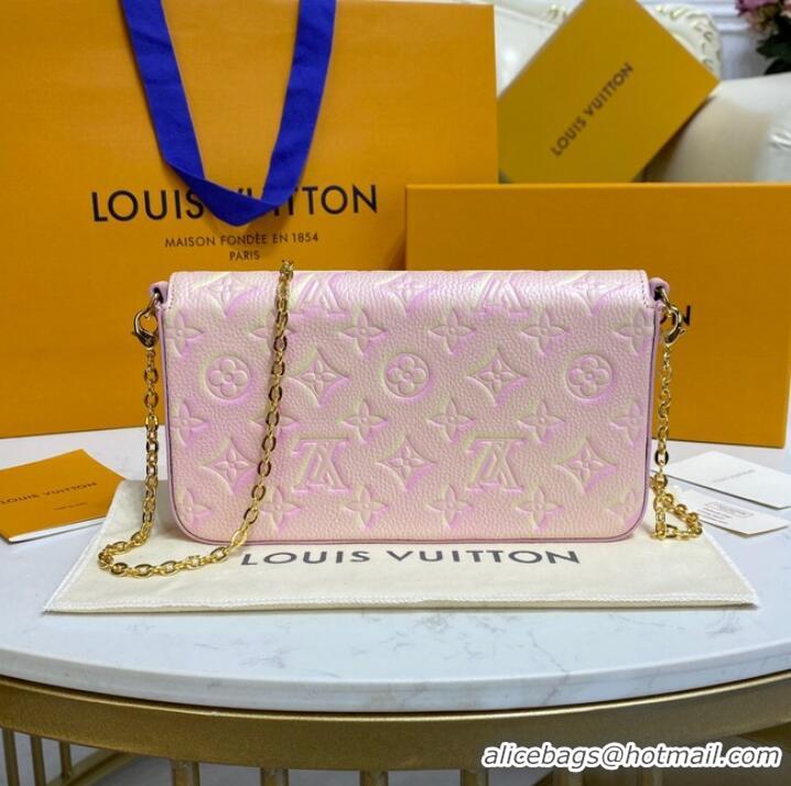 Top Quality Louis Vuitton FELICIE POCHETTE M64064 pink