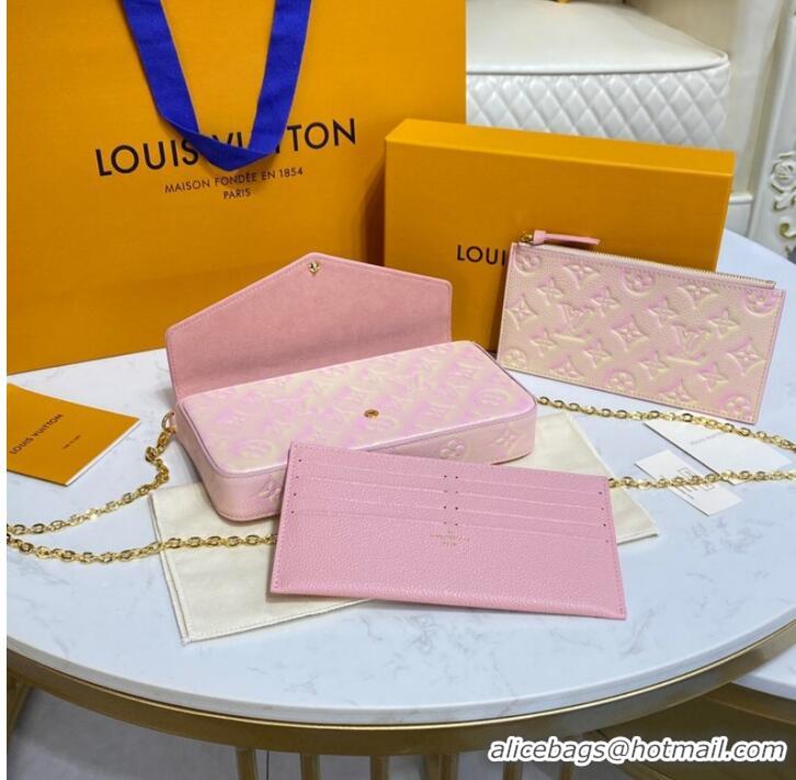 Top Quality Louis Vuitton FELICIE POCHETTE M64064 pink