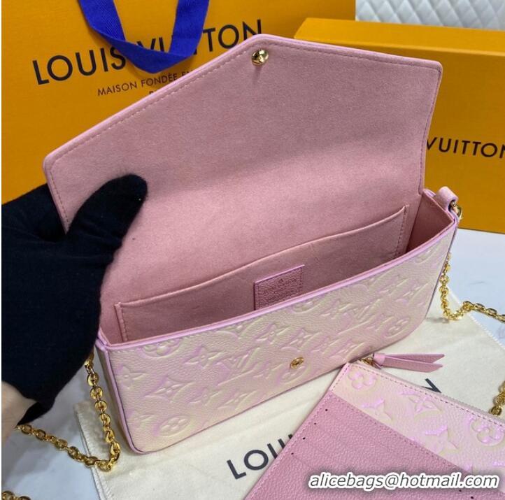 Top Quality Louis Vuitton FELICIE POCHETTE M64064 pink