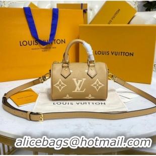 Reasonable Price Louis Vuitton NANO SPEEDY M81457 Arizona Beige