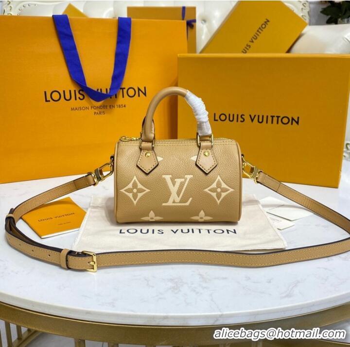 Reasonable Price Louis Vuitton NANO SPEEDY M81457 Arizona Beige