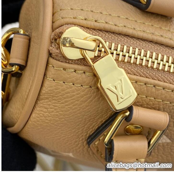 Reasonable Price Louis Vuitton NANO SPEEDY M81457 Arizona Beige