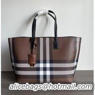 Famous Brand BurBerry Shoulder Bag 5031 dark brown