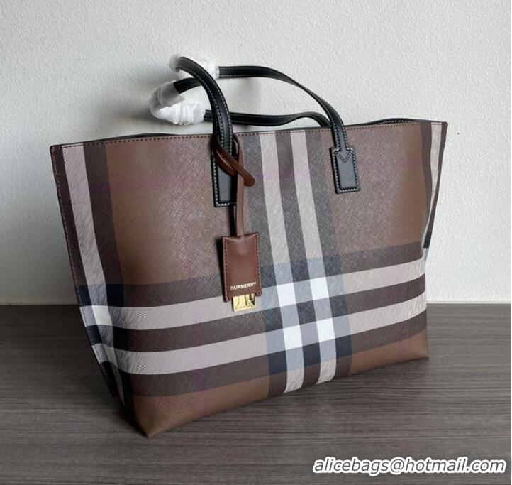 Famous Brand BurBerry Shoulder Bag 5031 dark brown