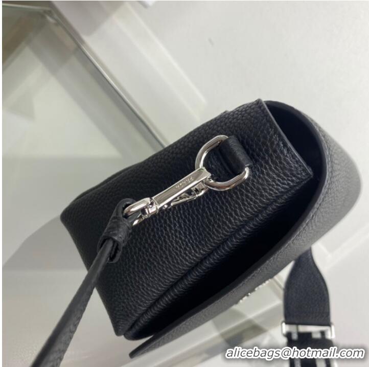 Buy Inexpensive Prada Leather bag with shoulder strap 1BD314 black