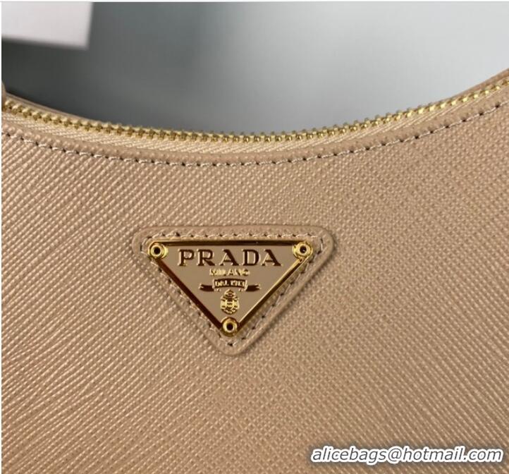 Trendy Design Prada Re-Edition 2005 Saffiano shoulder bag 1BH204 Biscuits