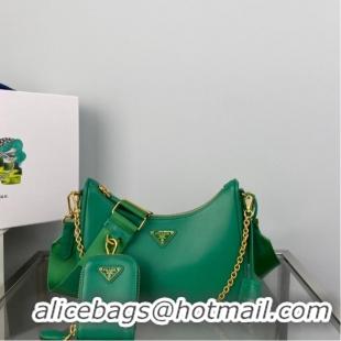 Promotional Prada Re-Edition 2005 Saffiano shoulder bag 1BH204 green