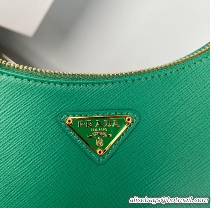 Promotional Prada Re-Edition 2005 Saffiano shoulder bag 1BH204 green