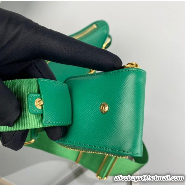 Promotional Prada Re-Edition 2005 Saffiano shoulder bag 1BH204 green