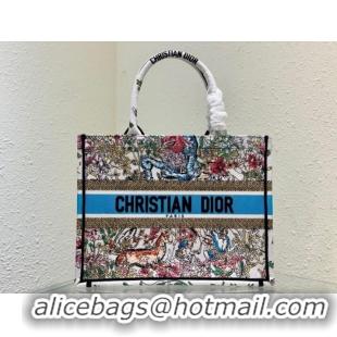 Unique Discount MEDIUM DIOR BOOK TOTE Latte D-Constellation Embroidery M1296ZRUV-4