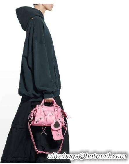 Buy Inexpensive Balenciaga NEO CAGOLE XS HANDBAG 05812 pink