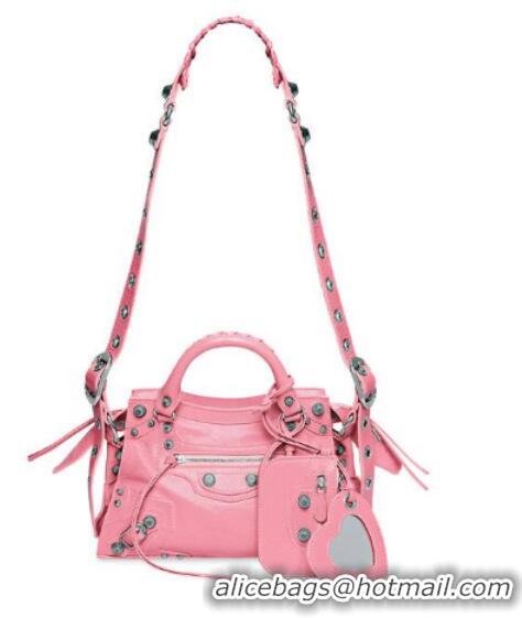 Buy Inexpensive Balenciaga NEO CAGOLE XS HANDBAG 05812 pink