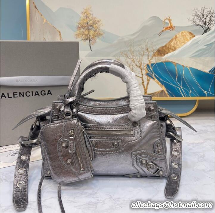 Traditional Specials Balenciaga NEO CAGOLE XS HANDBAG 05812 gray