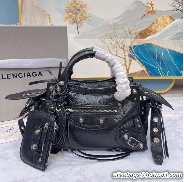 New Style Balenciaga NEO CAGOLE XS HANDBAG 05812 black