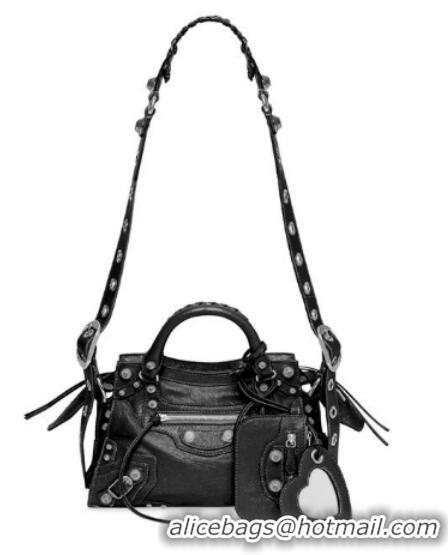 New Style Balenciaga NEO CAGOLE XS HANDBAG 05812 black