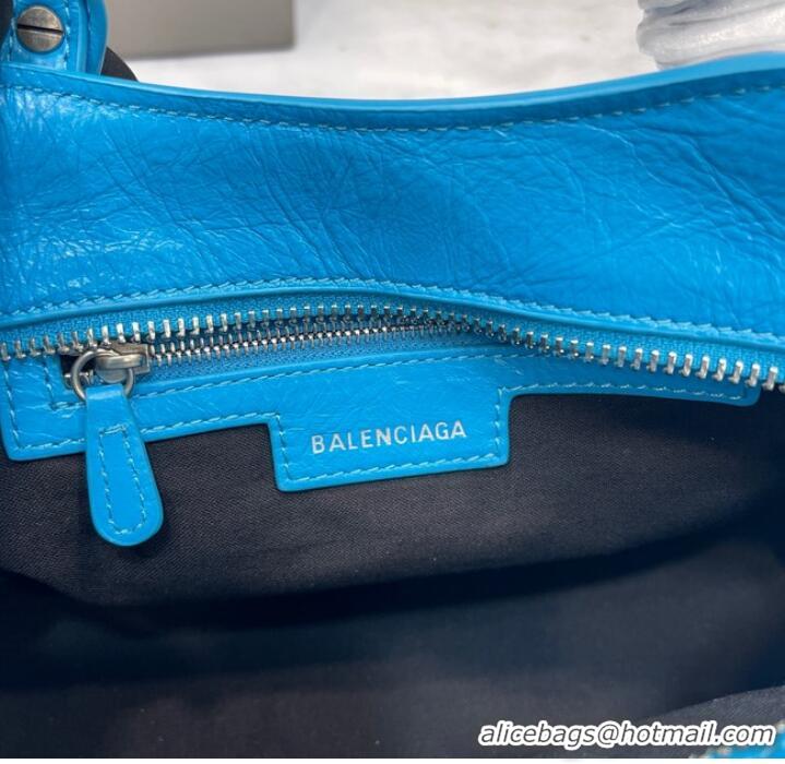 Inexpensive Balenciaga NEO CAGOLE XS HANDBAG 05812 blue