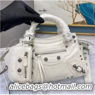 Buy Cheap Balenciaga NEO CAGOLE XS HANDBAG 05812 white