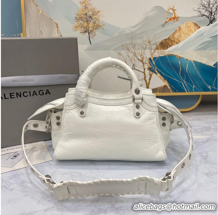 Buy Cheap Balenciaga NEO CAGOLE XS HANDBAG 05812 white