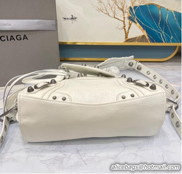 Buy Cheap Balenciaga NEO CAGOLE XS HANDBAG 05812 white