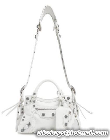 Buy Cheap Balenciaga NEO CAGOLE XS HANDBAG 05812 white