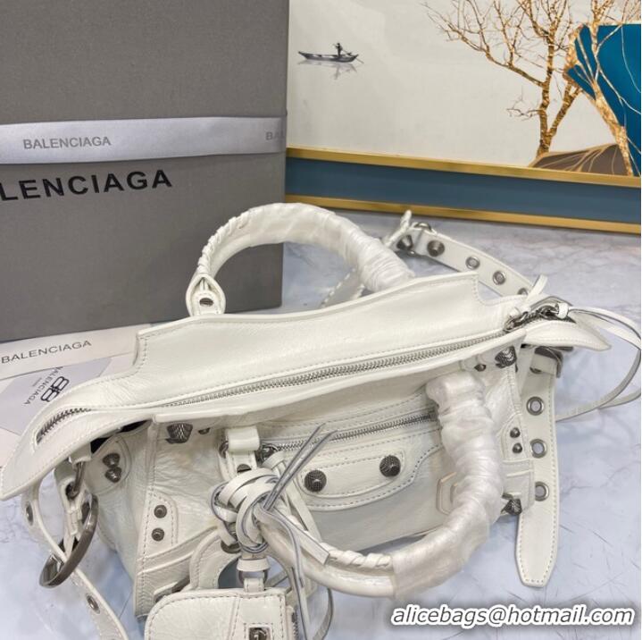 Buy Cheap Balenciaga NEO CAGOLE XS HANDBAG 05812 white