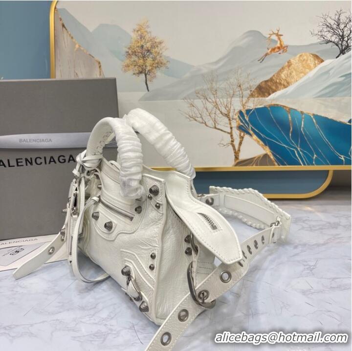 Buy Cheap Balenciaga NEO CAGOLE XS HANDBAG 05812 white