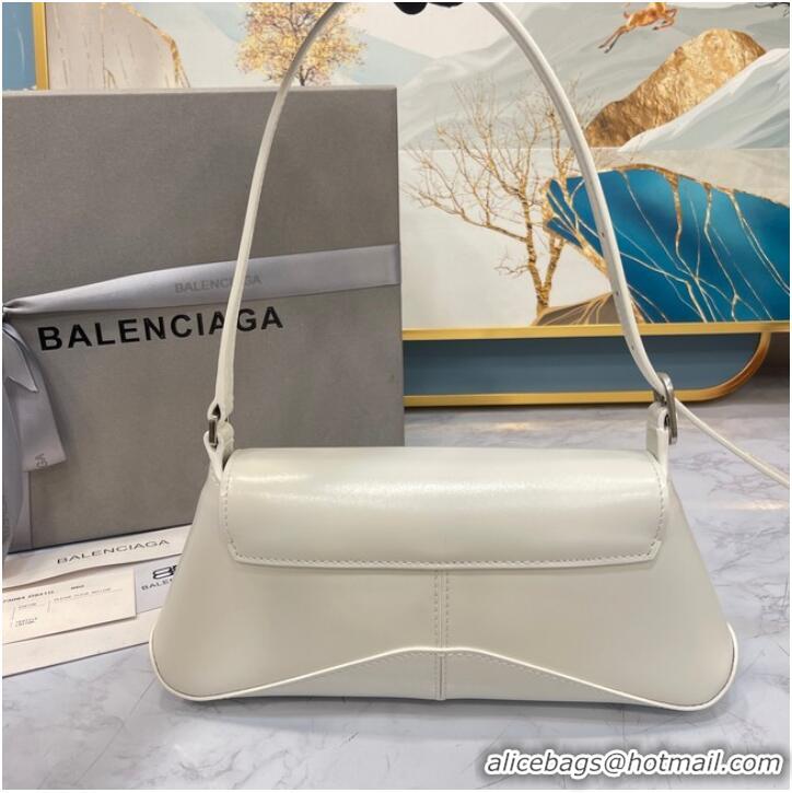 Particularly Recommended Balenciaga HOURGLASS SMALL TOP HANDLE BAG 6008 white