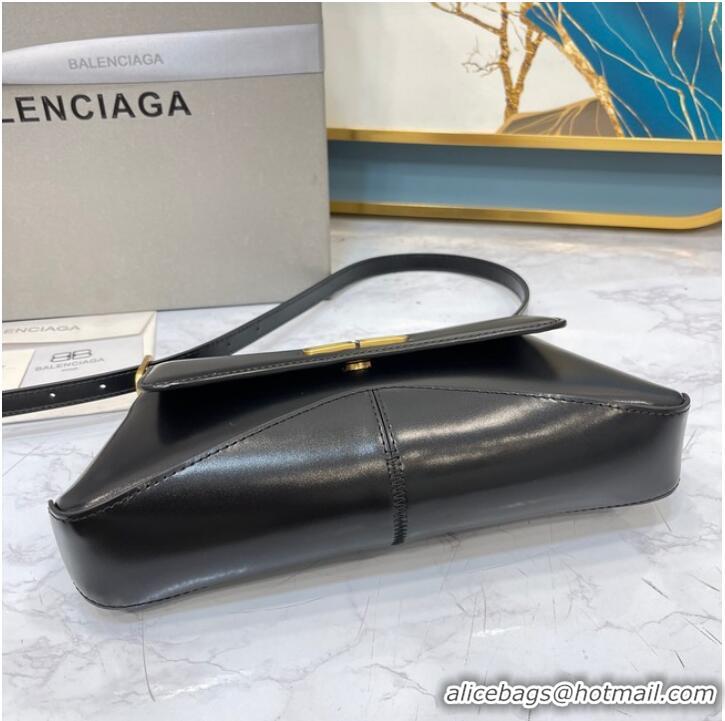 Grade Quality Balenciaga HOURGLASS SMALL TOP HANDLE BAG 6008 black