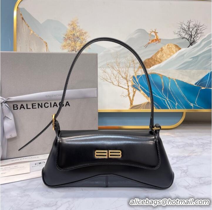 Grade Quality Balenciaga HOURGLASS SMALL TOP HANDLE BAG 6008 black