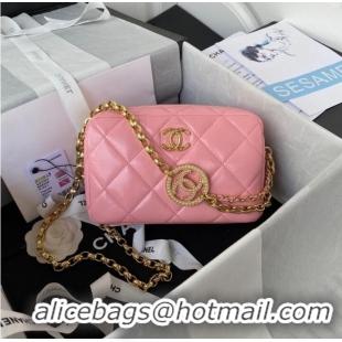 Classic Specials Chanel MINI CAMERA CASE AS3383 pink