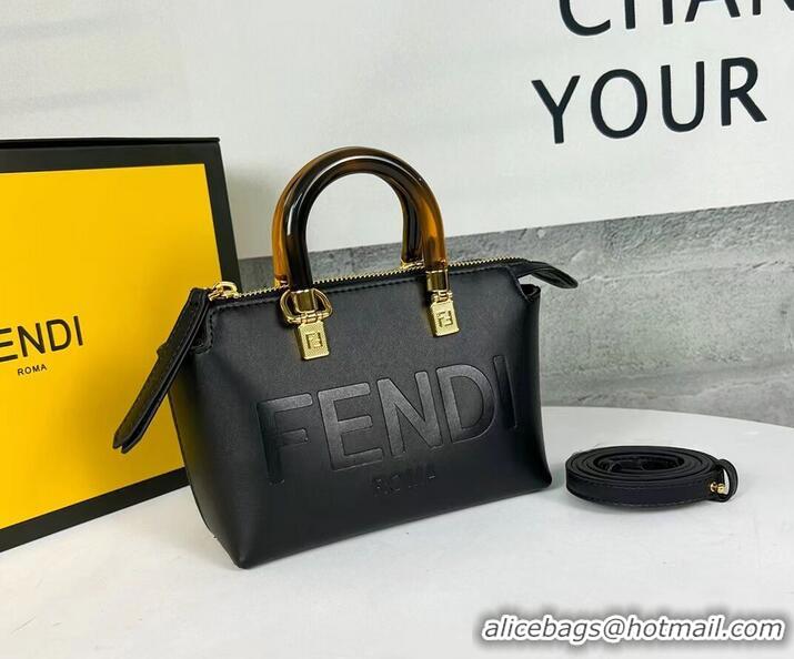 Promotional Fendi By The Way Mini Small leather Boston bag 8BS067A black